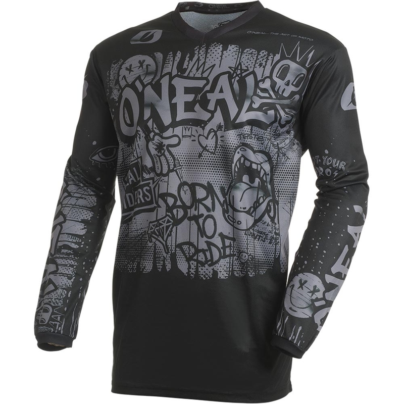 O'Neal Element Rancid motokros dres crno-sivi