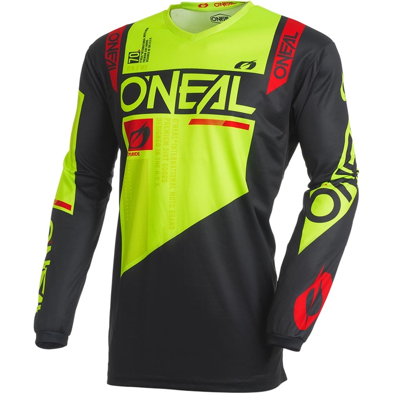 O'Neal Element Factor motokros dres crno-neonsko žute boje