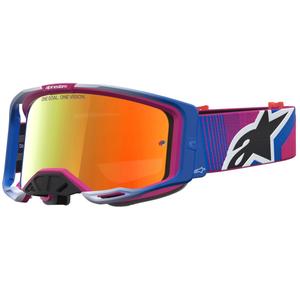 Alpinestars Vision 8 Maven motokros naočale crveno-crne