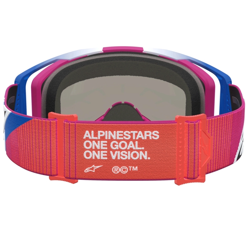 Alpinestars Vision 8 Maven motokros naočale crveno-crne