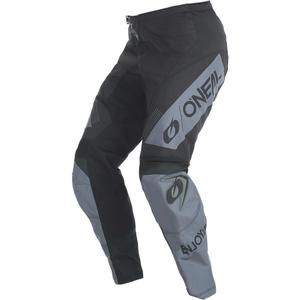 O'Neal Element Racewear motokros hlače crno-sive boje