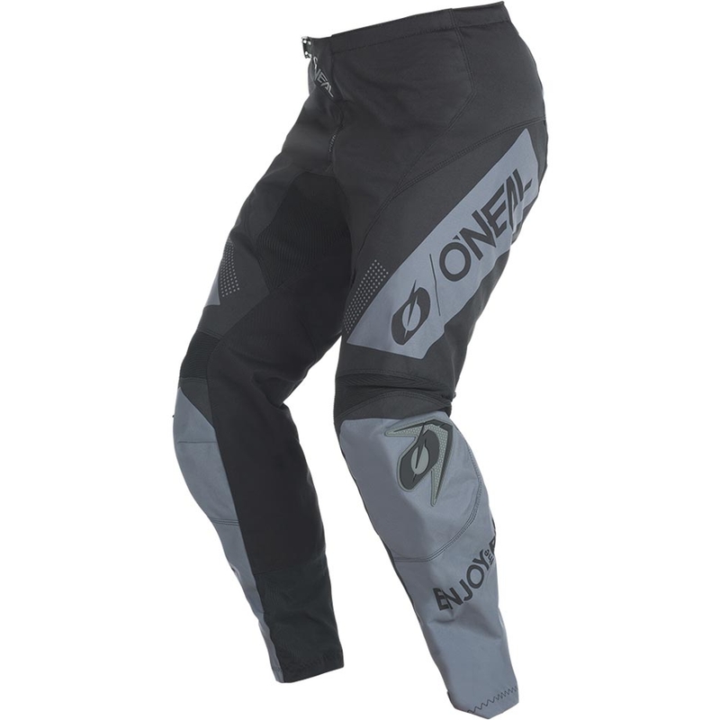 O'Neal Element Racewear motokros hlače crno-sive boje