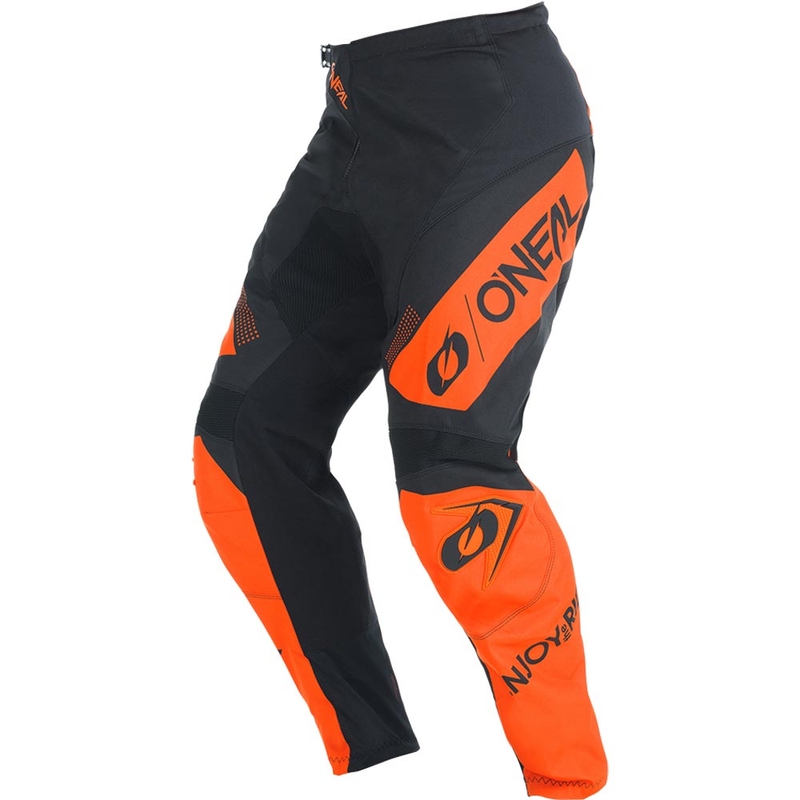 O'Neal Element Racewear motokros hlače crno-narančaste boje