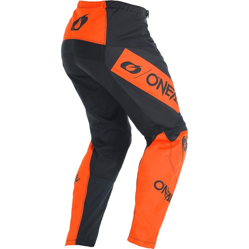 O'Neal Element Racewear motokros hlače crno-narančaste boje