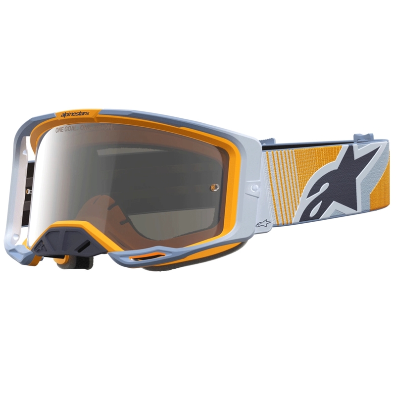 Alpinestars Vision 8 Maven plavo-narančaste motokros naočale
