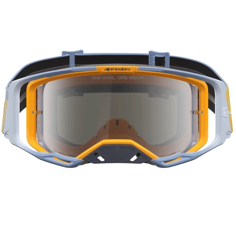 Alpinestars Vision 8 Maven plavo-narančaste motokros naočale