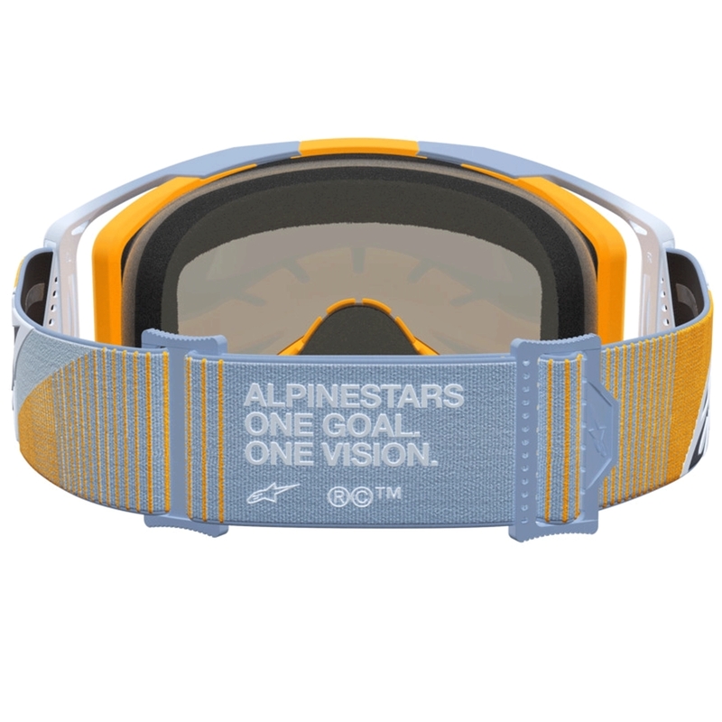 Alpinestars Vision 8 Maven plavo-narančaste motokros naočale