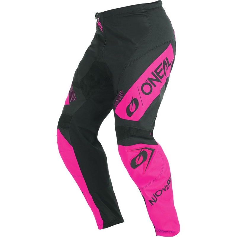 Ženske motokros hlače O'Neal Element Racewear crno-roze