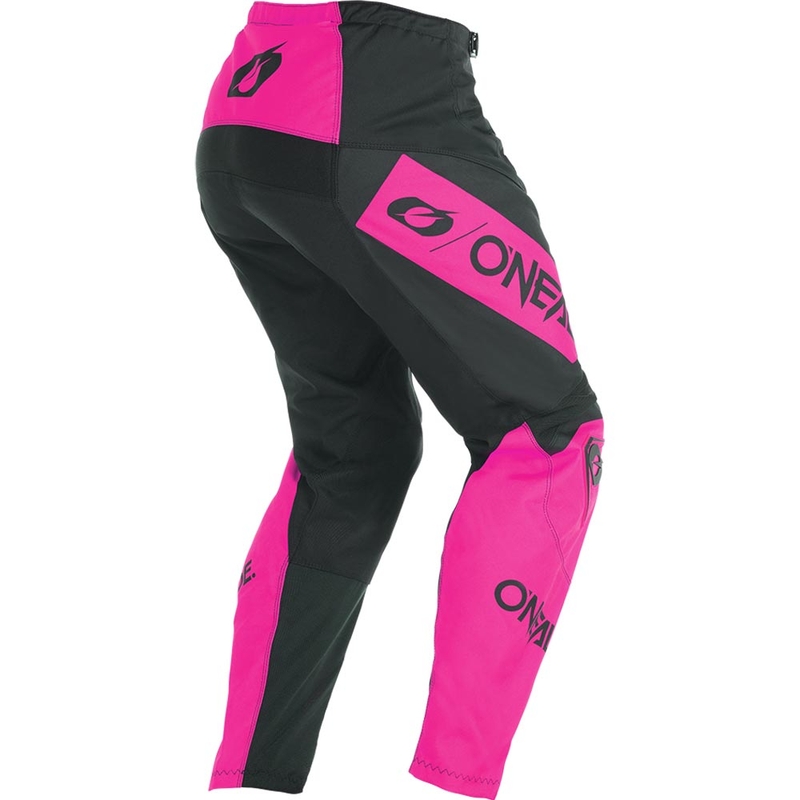 Ženske motokros hlače O'Neal Element Racewear crno-roze