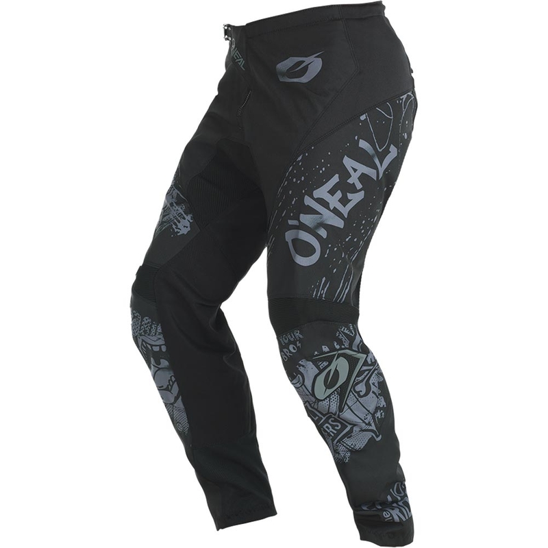 O'Neal Element Rancid motokros hlače crno-sive