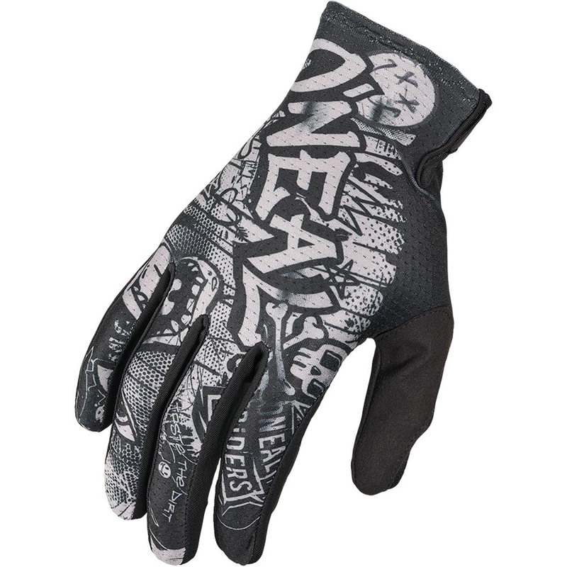 O'Neal Matrix Rancid motokros rukavice crno-sive