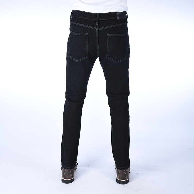 Oxford Original Approved Slim Fit crne motociklističke traperice