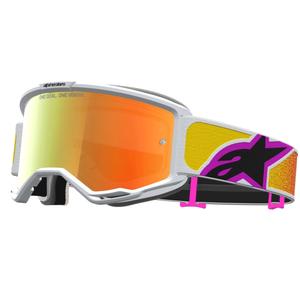 Alpinestars Vision 5 Drag motocross naočale narančasto-crvene