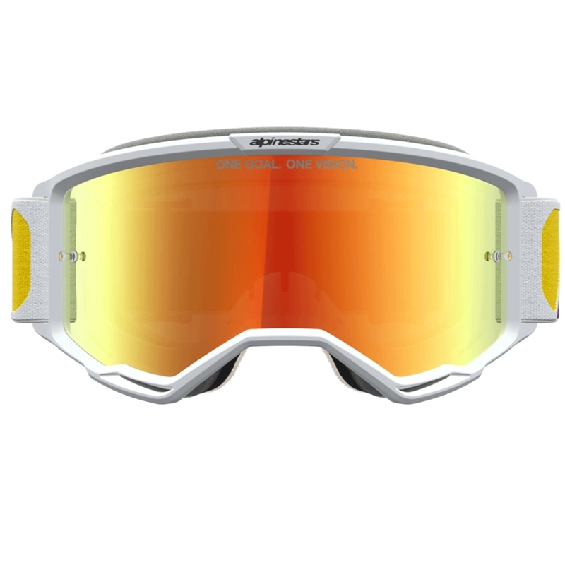 Alpinestars Vision 5 Drag motocross naočale narančasto-crvene