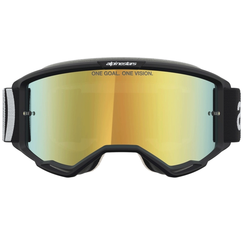 Alpinestars Vision 5 Hone motokros naočale crno-bijele
