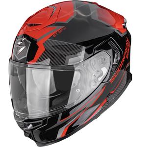 Scorpion EXO-GT SP Air Atlas integralna motociklistička kaciga crno-crvena