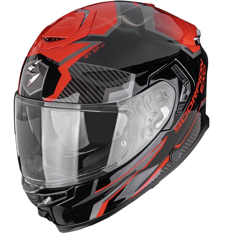 Scorpion EXO-GT SP Air Atlas integralna motociklistička kaciga crno-crvena