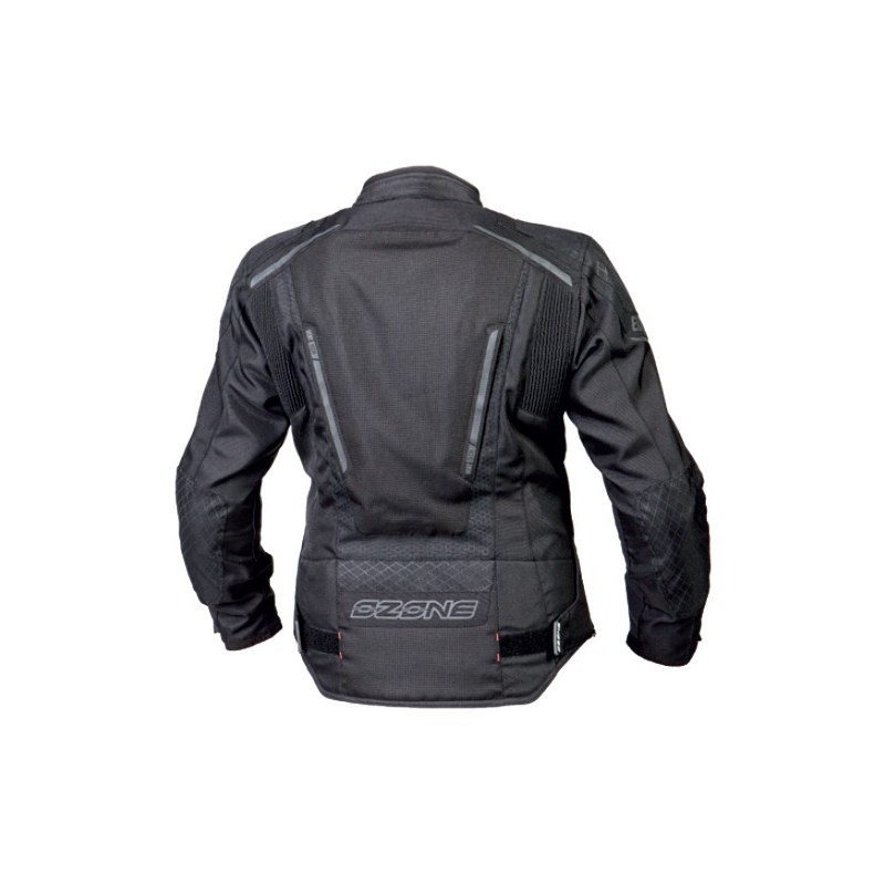 Ženske motociklističke jakne Ozone Edge II crne boje rasprodaja
