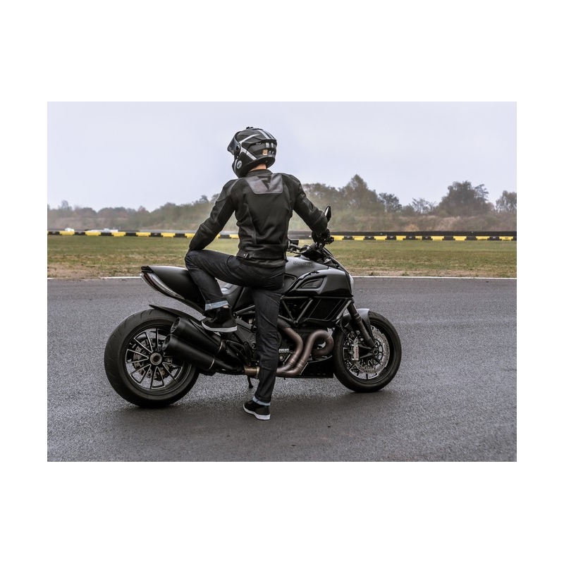 Motociklistička jakna Rebelhorn Rocket - crna rasprodaja