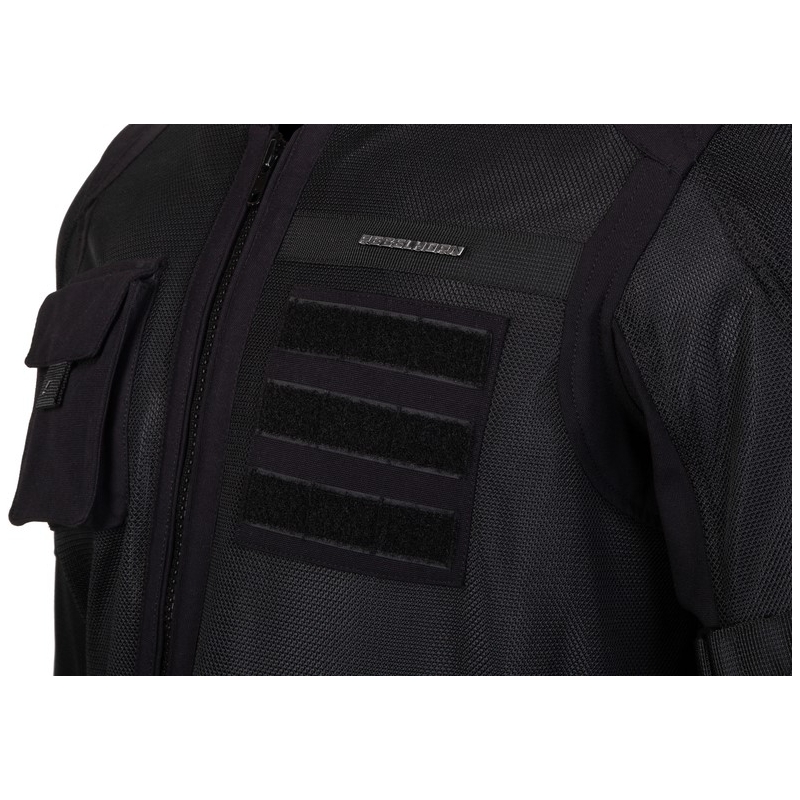 Motociklistička jakna Rebelhorn Brutale - crna rasprodaja