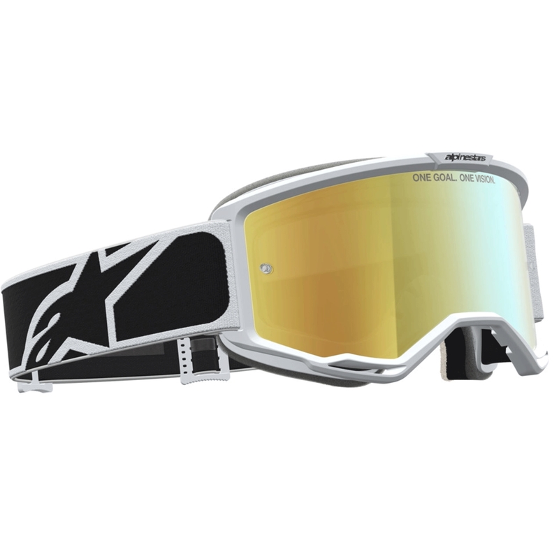 Alpinestars Vision 5 Rora motokros naočale crno-bijele