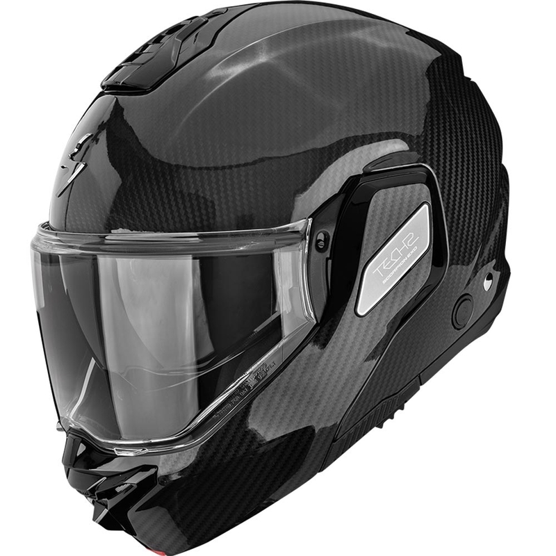 Scorpion EXO-TECH II Carbon Solid preklopna motociklistička kaciga crna