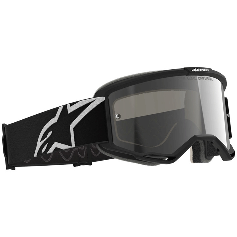 Alpinestars Vision 5 Corp 2 motokros naočale crno-bijele