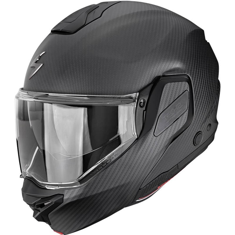 Scorpion EXO-TECH II Carbon Solid preklopna motociklistička kaciga mat crna