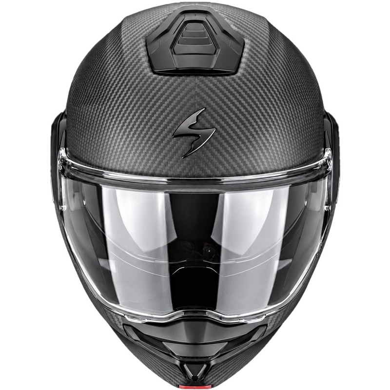 Scorpion EXO-TECH II Carbon Solid preklopna motociklistička kaciga mat crna
