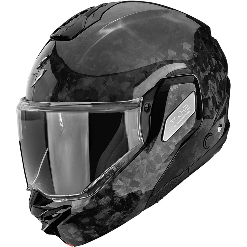 Scorpion EXO-TECH II Onyx Carbon preklopna motociklistička kaciga crna