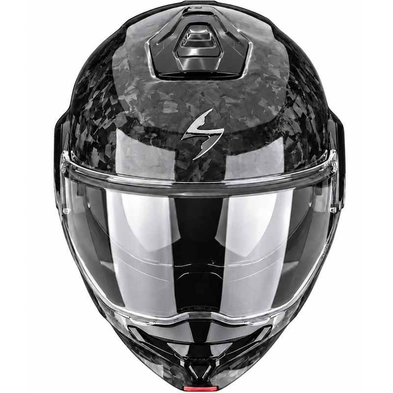 Scorpion EXO-TECH II Onyx Carbon preklopna motociklistička kaciga crna