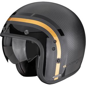 Scorpion Belfast II Carbon Regal otvorena motociklistička kaciga mat crno-zlatna