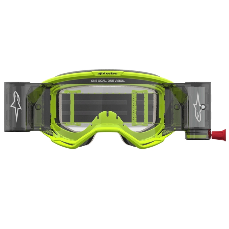 Alpinestars Vision 5 Rora Roll-Off motokros naočale fluo žuto-crne