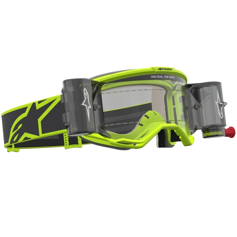 Alpinestars Vision 5 Rora Roll-Off motokros naočale fluo žuto-crne