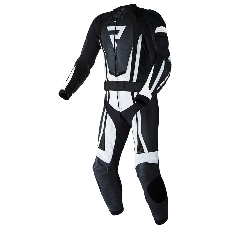 Rebelhorn Piston II PRO motociklističko odijelo crno-bijelo rasprodaja