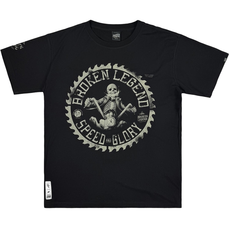 Yakuza Premium Hellrider BL 303 majica kratkih rukava crna