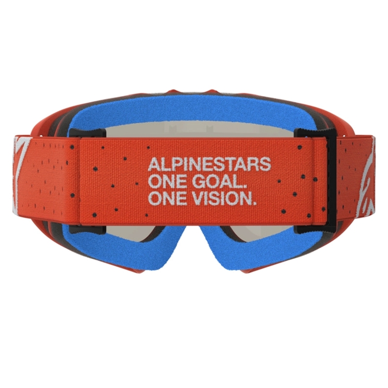 Alpinestars Vision Youth Vesta dječje motokros naočale narančasto-srebrne boje