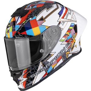 Scorpion EXO-R1 EVO II Air Pouls integralna motociklistička kaciga bijelo-višebojna