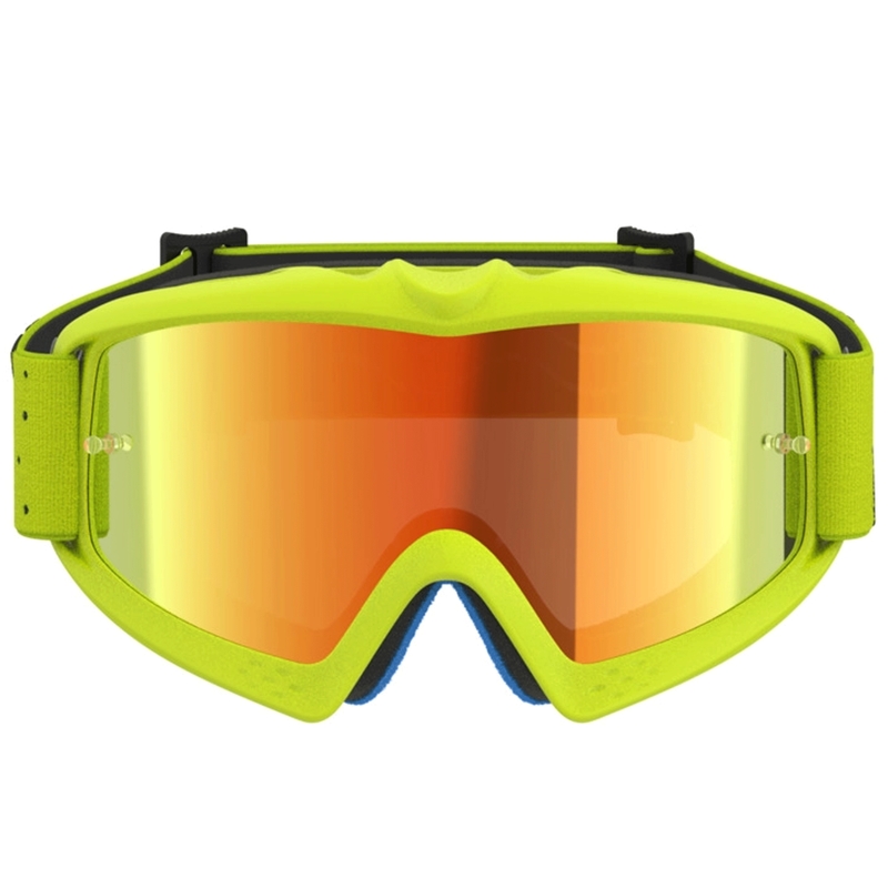 Dječje motokros naočale Vision Youth Vesta fluo žuto-crne