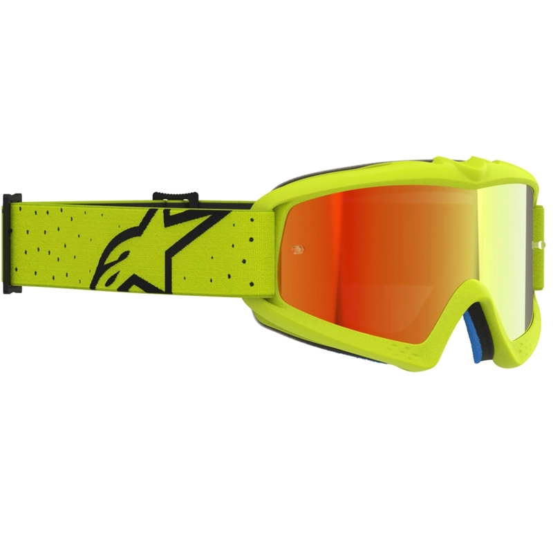 Dječje motokros naočale Vision Youth Vesta fluo žuto-crne