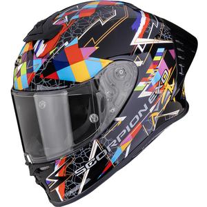 Scorpion EXO-R1 EVO II Air Pouls integralna motociklistička kaciga crno-višebojna