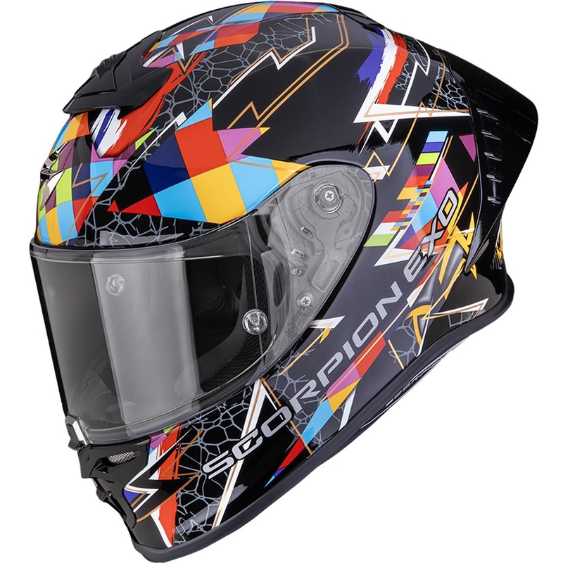 Scorpion EXO-R1 EVO II Air Pouls integralna motociklistička kaciga crno-višebojna