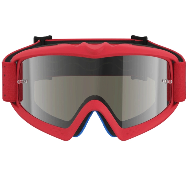 Alpinestars Vision Youth Vesta dječje motokros naočale, fluo crvene-kromirane