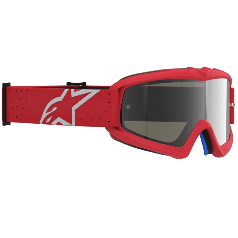 Alpinestars Vision Youth Vesta dječje motokros naočale, fluo crvene-kromirane