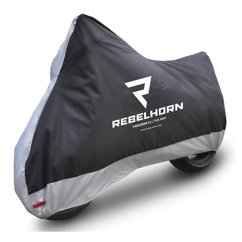 Navlaka za motor Rebelhorn Cover II crno-srebrna