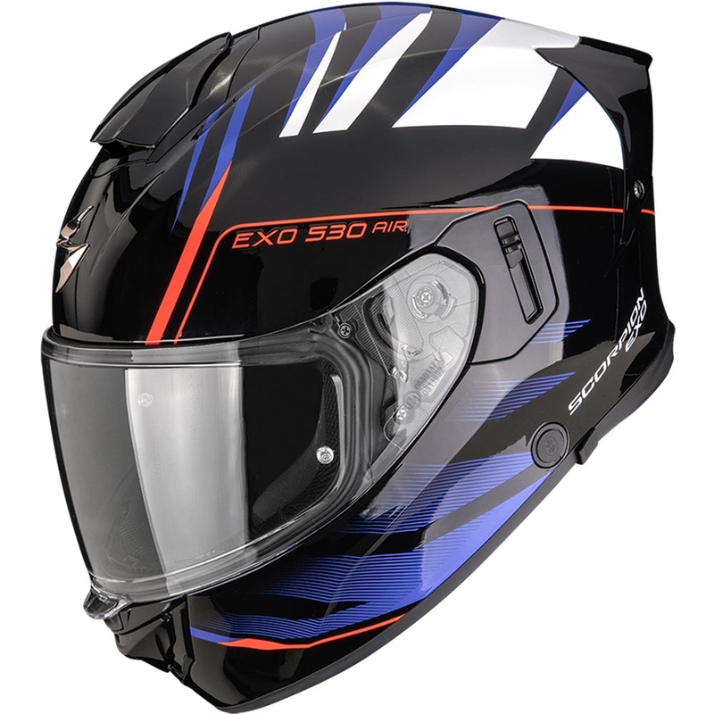 Scorpion EXO-530 Air Tigris integralna motociklistička kaciga crno-plavo-bijela