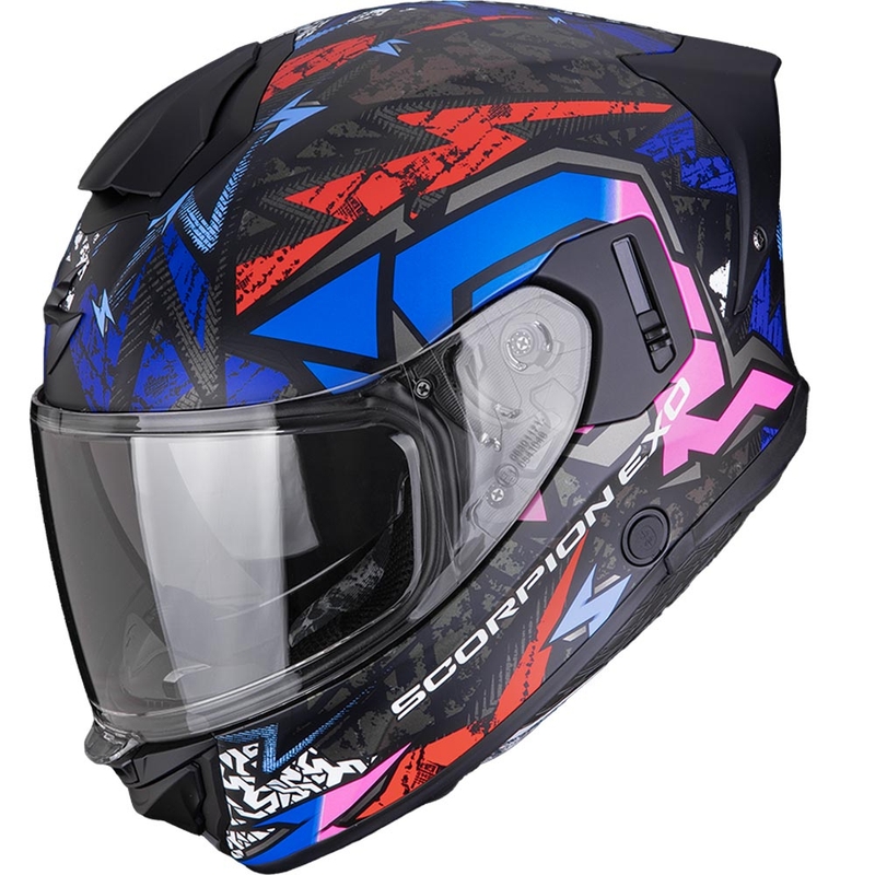 Scorpion EXO-530 Air Meteor integralna motociklistička kaciga mat crno-roza