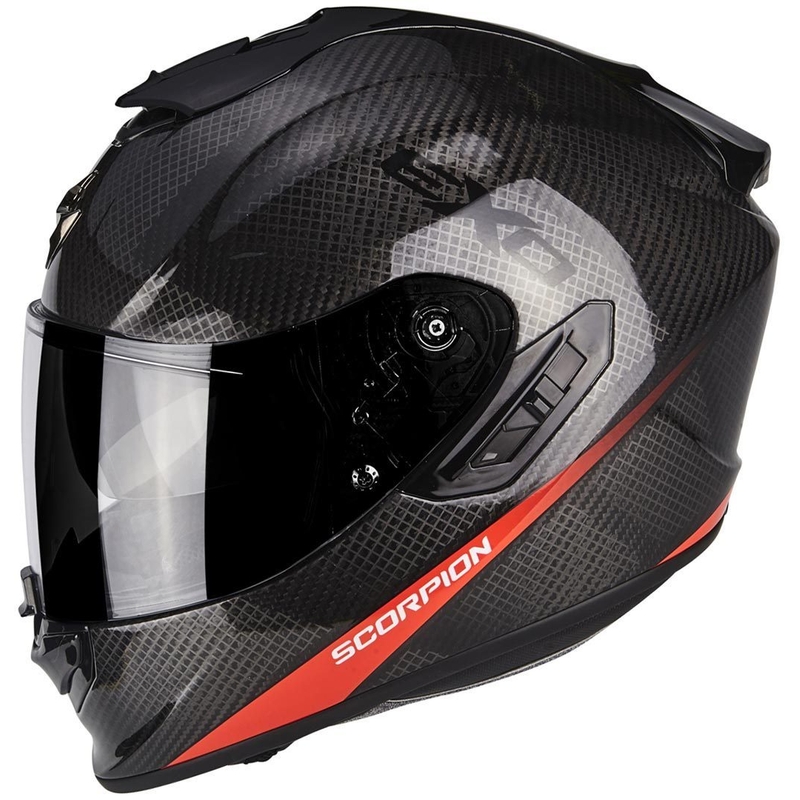 Integralna motociklistička kaciga Scorpion Exo-1400 Air Carbon crvena