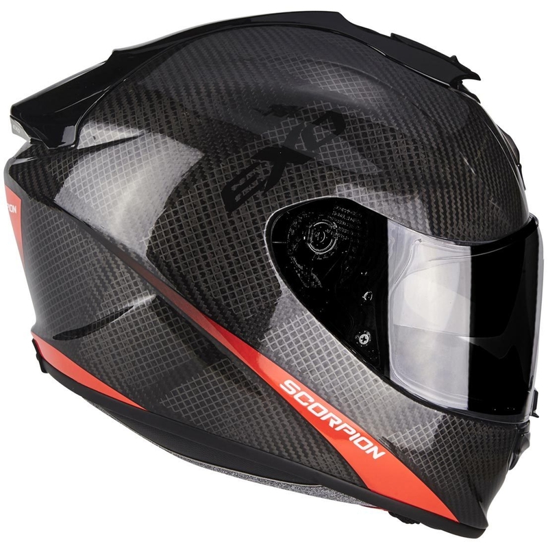 Integralna motociklistička kaciga Scorpion Exo-1400 Air Carbon crvena