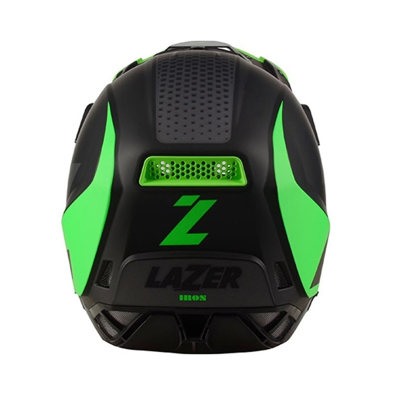 Motocross kaciga Lazer X9 Iron crno-fluo zelena